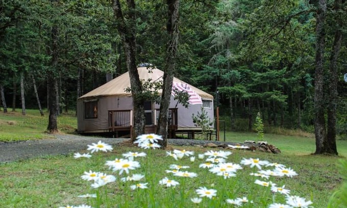 Salem Other | Wine Country Retreat at "The Yurt at Shady Oaks"