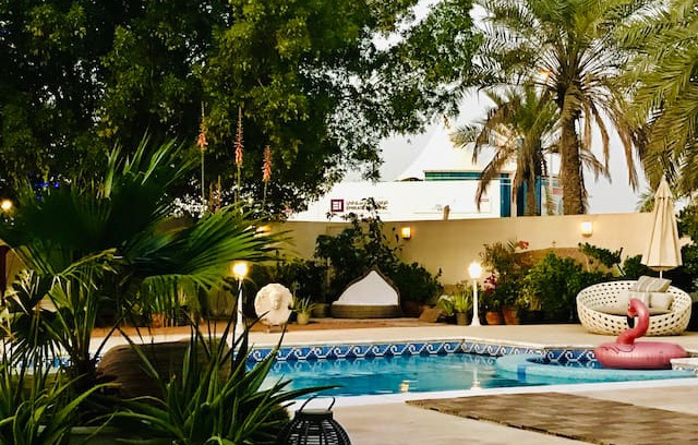 Al Barsha Villa | Lotus Bedroom with En Suite Bathroom at Villa Ohm
