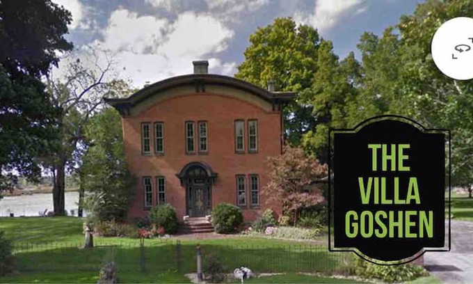 Goshen Villa | The Villa Goshen (Riverview Suite or All Upstairs)