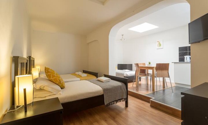 Seafront Apartment | Central studio for up to 4 people