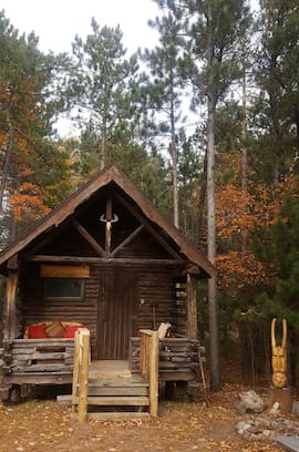 Upper Peninsula Michigan Cabin | Viking Cabin next to pristine Lake Superior beach!