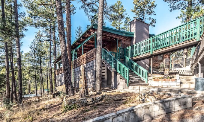 Ruidoso Cabin | Stargazer - 3 Bedroom with Hot Tub