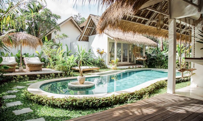 Kedewatan Villa | Ubud Tropical Paradise - Villa Bambu Blue