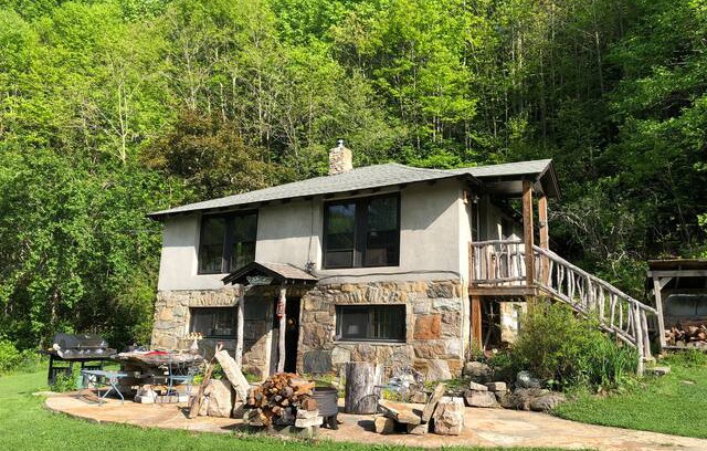 Banner Elk House | Stone Cottage on the Elk River (Whole House)