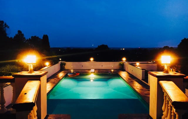 Changewater Villa | 8 acre Mediterranean style villa with 20 mile view