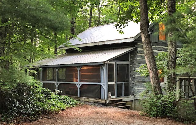 Saluda Cabin | The Treehouse. An updated cabin from 1890