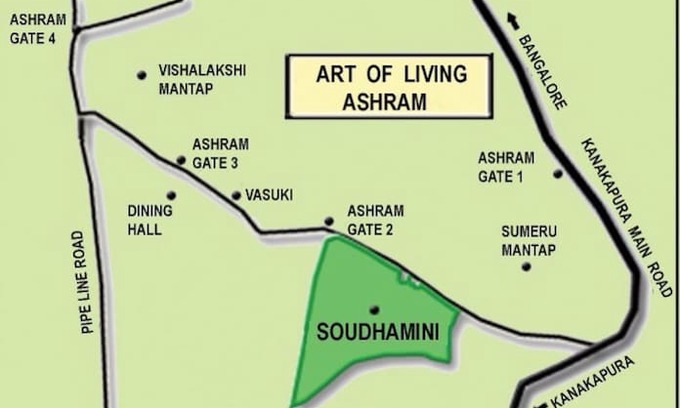 Agara Apartment | Art of Living Ashram : 1BHK @ Soudhamini Apartment