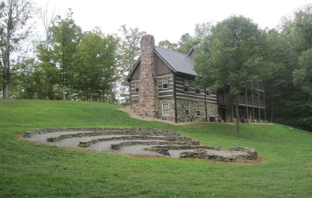 Wheeling Cabin | Camp Agaming: a Private 35-Acre Log Cabin Retreat