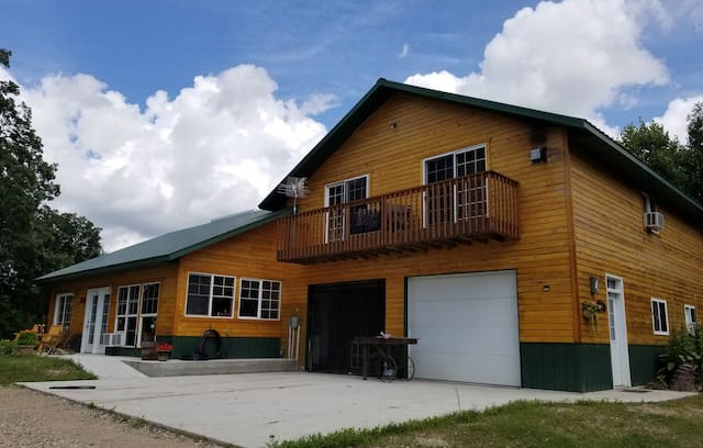 Erskine House | Private Lake Jack's Den in North MN on 50 Acres
