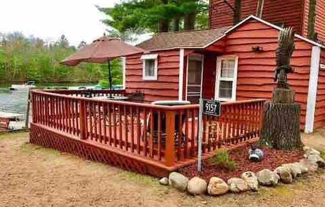 Minocqua Cabin | Sand Castle on Lake Minocqua, at Sunset Bay Resort