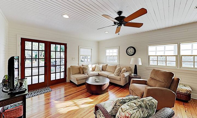 Tybee Island House | New Listing! Longboard House w/ Pool & Hot Tub