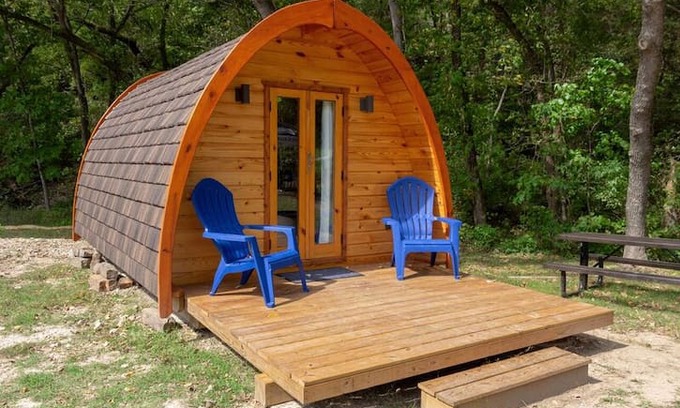 Bella Vista House | Tiny Cabin at Blowing Springs Park