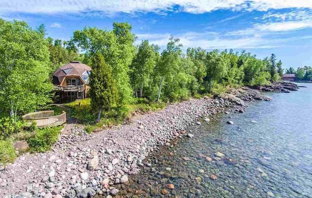 Schroeder House | Geodesic Dome Cabin on Lake Superior