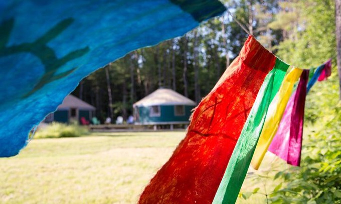 New Gloucester Other | Norumbega Green Double-Yurt, "Peace & Quiet"