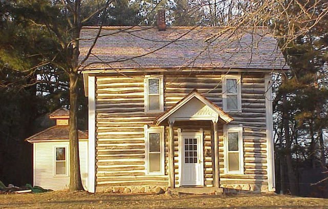 Portage Cabin | Bonnie Oaks Historic Log House Wildlife Refuge