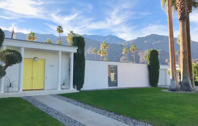 Twin Palms House | Desert Gold House- 1960's Modern in Twin Palms