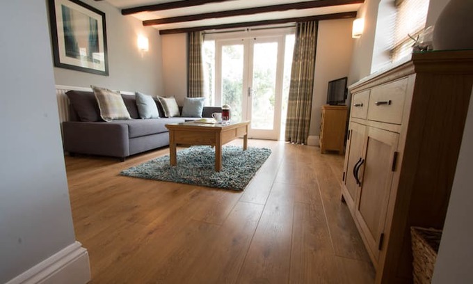 Alne House | The Orchard in Alne private garden room suite