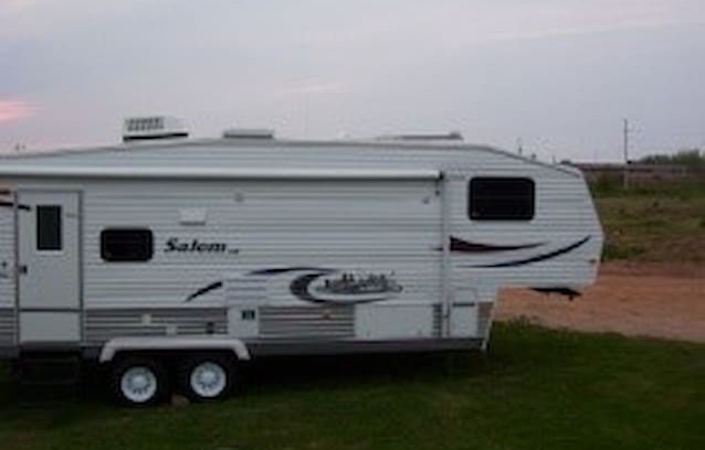 Inverness Other | Travel Trailer setup on property
