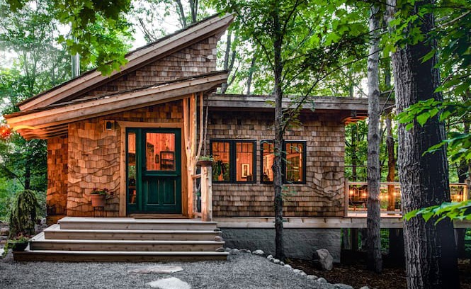 Traverse City Cabin | Dreamy Secluded Luxury in Traverse City- The Snug