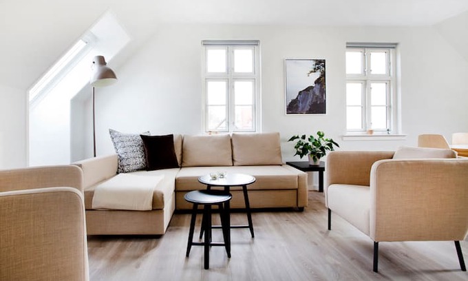 Stege Apartment | Skøn hotellejlighed med to soveværelser