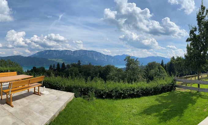Nussdorf am Attersee House | Ferienhaus Dachsteinblick Pillwein