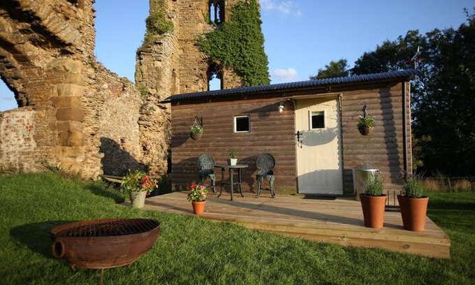 Sheriff Hutton Other | Shepherd's Hut set in Sheriff Hutton castle ruins.
