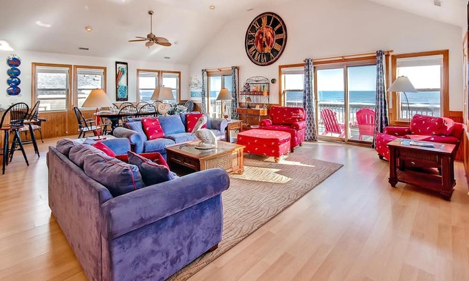 Hatteras House | On Special - Private pool, hot tub, oceanfront and dog friendly!