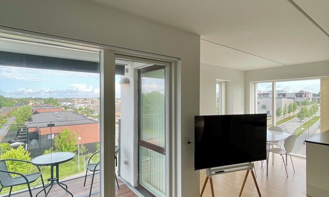 Hedehusene Condo | Central and quiet apartment with free parking!