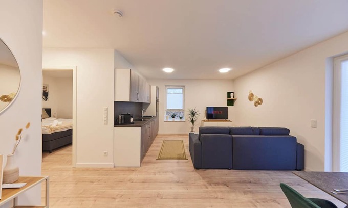 Bad Oeynhausen Apartment | Homeme 1 Zentral Netflix Küche Parkplatz Kliniknah
