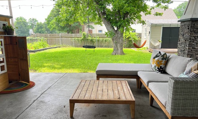 Crestview House | Family-friendly central Austin home w/ garden and chickens. Big back yard!