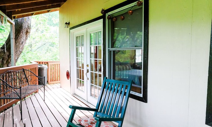 Burks Fork Cottage | New! Joy Cottage - the perfect place for romance, by Buffalo Mtn Getaway