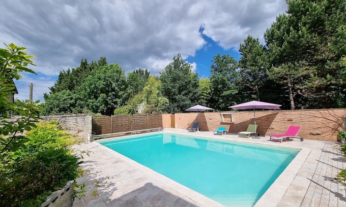 Bruniquel House | Le Flacon de la Verrouille Bed & Breakfast Chambre Sauvage