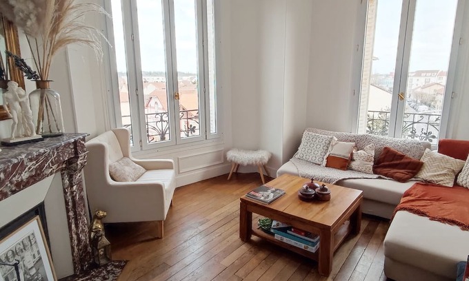 Maisons-Alfort Apartment | Appartement 3 Chambres , Idéal Pour Visiter Paris