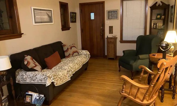 Tower Grove South House | Cozy A-frame on quiet street in hip neighborhood.