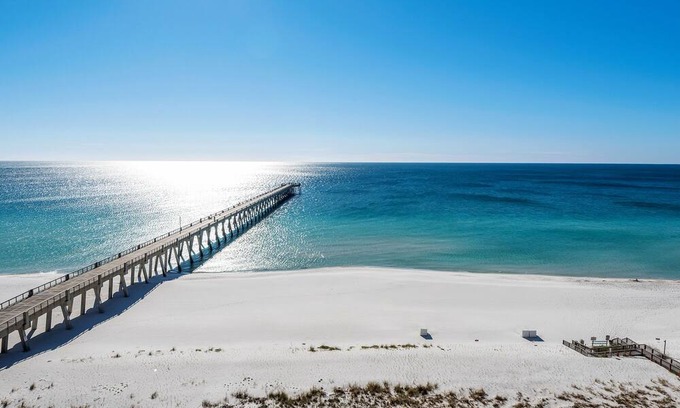 Navarre Beach Condo | "Nautical Noah" - Summerwind 401E | 3 Bed, 3 Bath