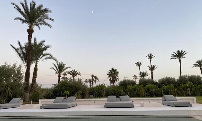 Zaouia Sidi Abdallah Ben Sassi Villa | Luxurious Modern Villa marrakech 7 Room with Farm