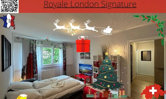 Annemasse Apartment | Apartment 'Royale London Signature' with Wi-Fi