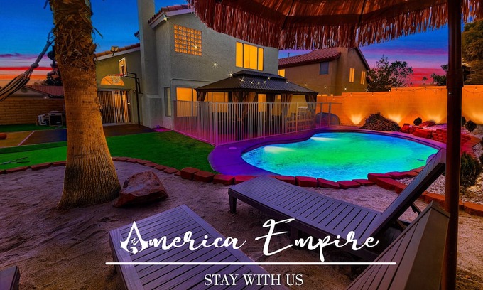 Spring Valley Villa | Luxury Diamond Class 2,700 sqft Villa 15-min STRIP with FREE Heated Pool