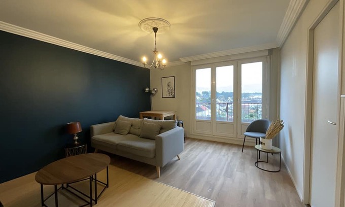Funay - Bruyeres Apartment | Les Licornes - 6p - Parking - Rêve au Mans