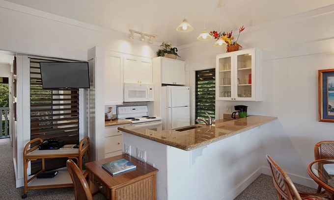 Poipu Condo | Kiahuna Plantation Resort Partial Ocean View, #249