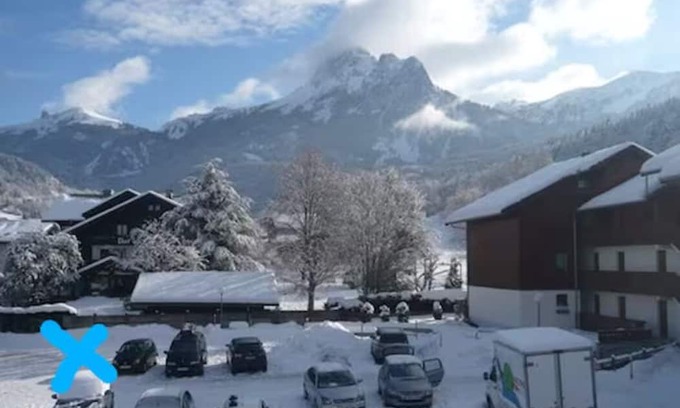 Bernex Apartment | Studio Terrasse au Calme Près des Pistes