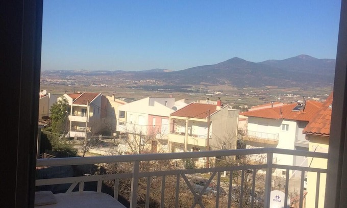 Thermi Apartment | Homerez - Apartement for 6 ppl. with garden, terrace and balcony at Thermi