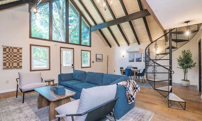 Florence House | Cabin Style Rustic Getaway, with mini-splits