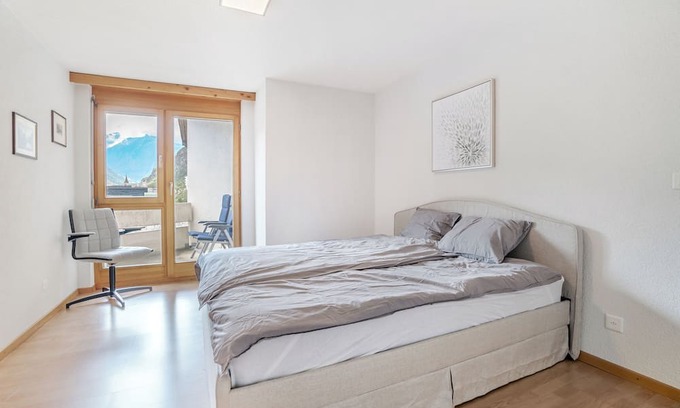Visp Apartment | Casa Vespia - an oasis in a prime location in Visp
