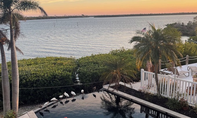 Bokeelia House | Luxury Waterfront Paradise in Bokeelia - Infinity Pool, Dock and Outdoor Bar