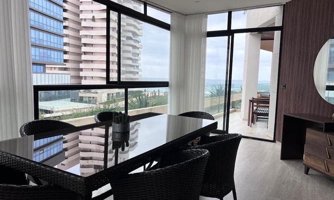 SOUR JDID Apartment | Sea-View luxury central living apartment with AC, WiFi in marvelous Casablanca