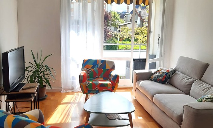 Sainte-Therese Apartment | Apartment, city center, 2 bedrooms, private parking, 1st floor, elevator,