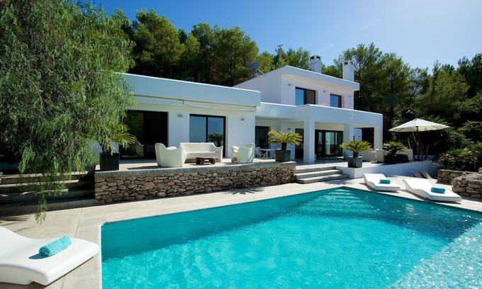 Sant Josep de sa Talaia Villa | My Rental Homes - Villa Joya with private pool and sea view