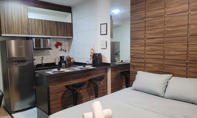 Curitiba Financial District Apartment | Cozy and functional studio in the center of Curitiba