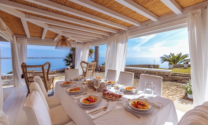 Santa Maria del Focallo Villa | Baia l'Aura accesso diretto al mare
